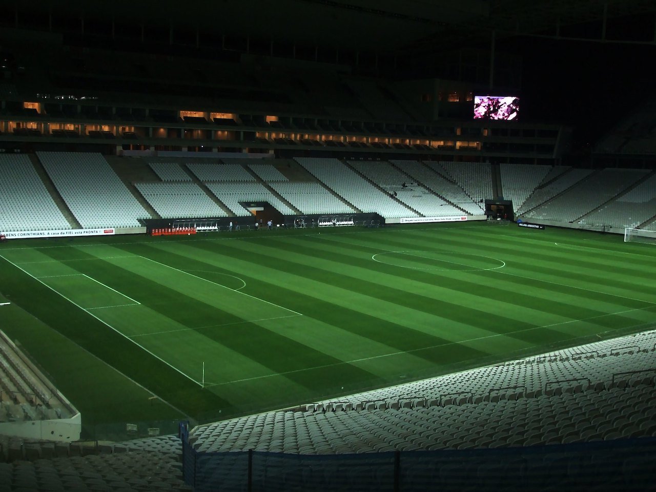 vue panoramique Arena Corinthians (São Paulo)