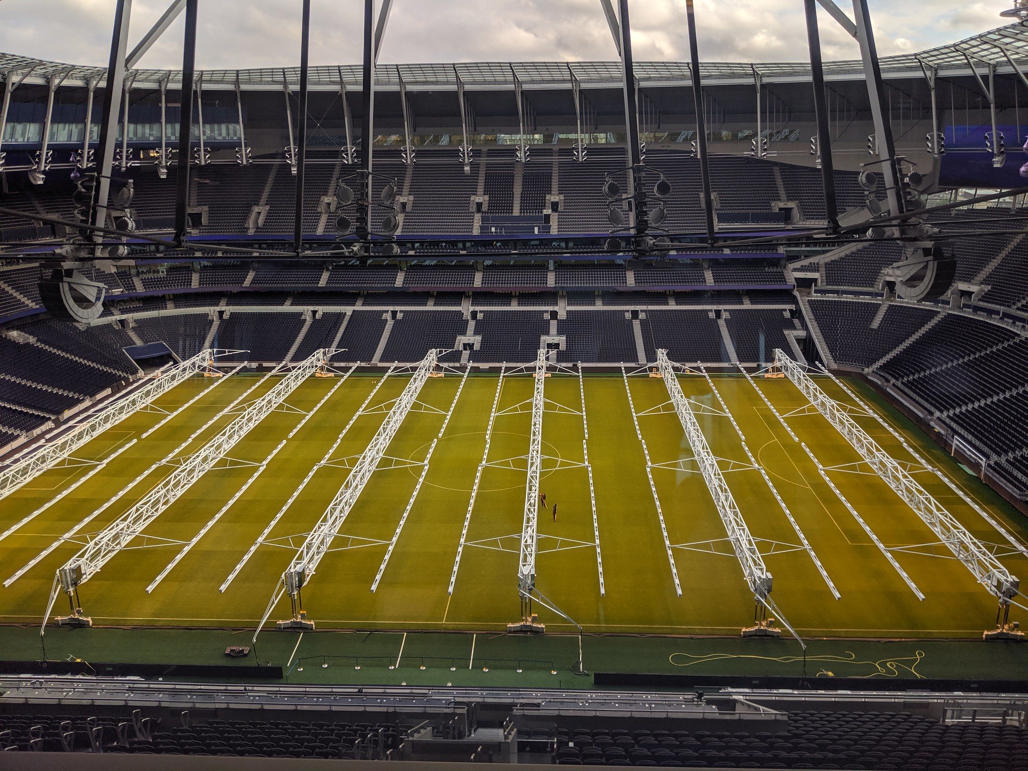 vue panoramique Tottenham Hotspur Stadium (Londres)