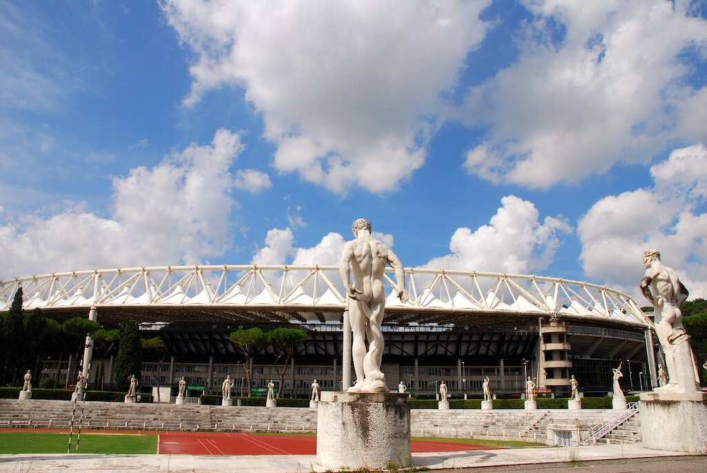 exterieur stade olympique rome