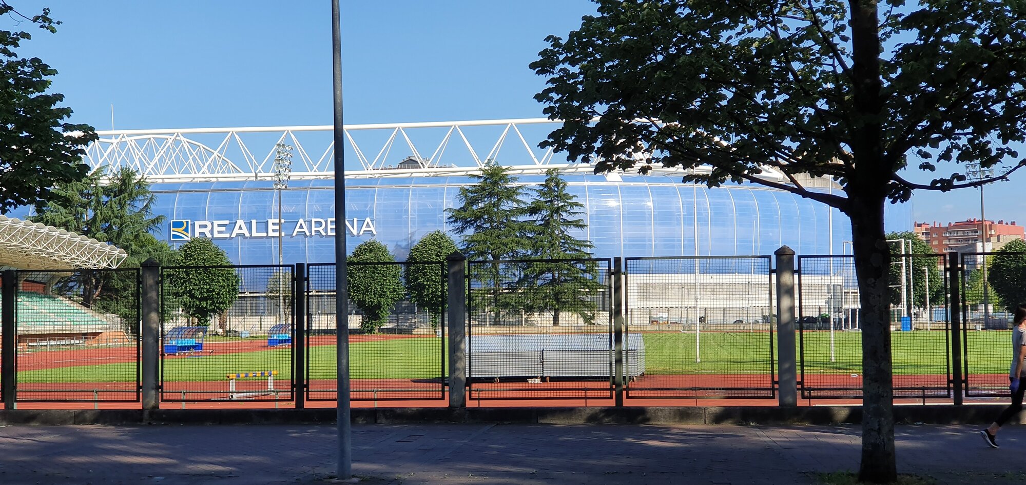 vue panoramique Stade d'Anoeta (Saint-Sébastien)