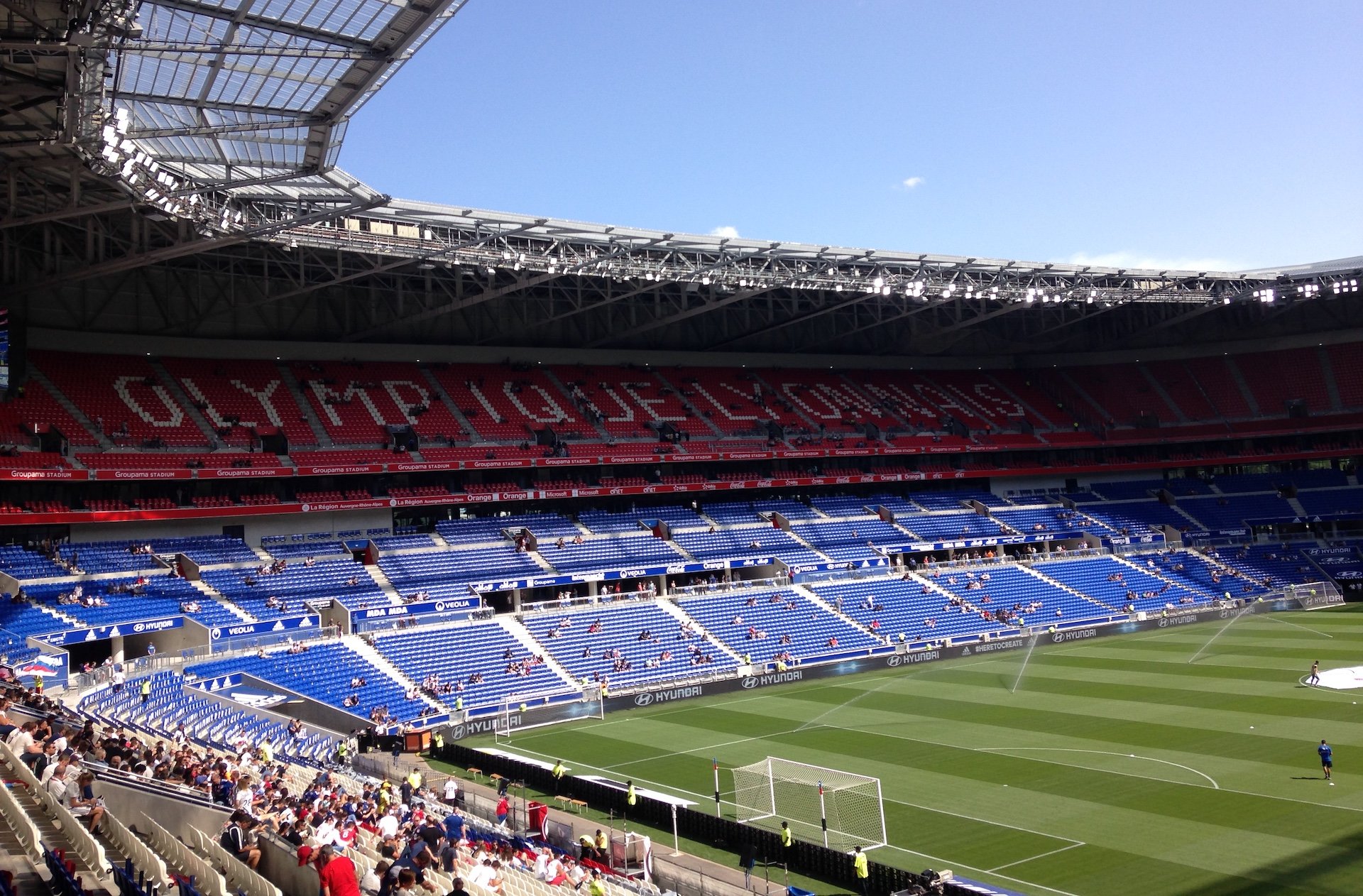 vue panoramique Groupama Stadium (Lyon)