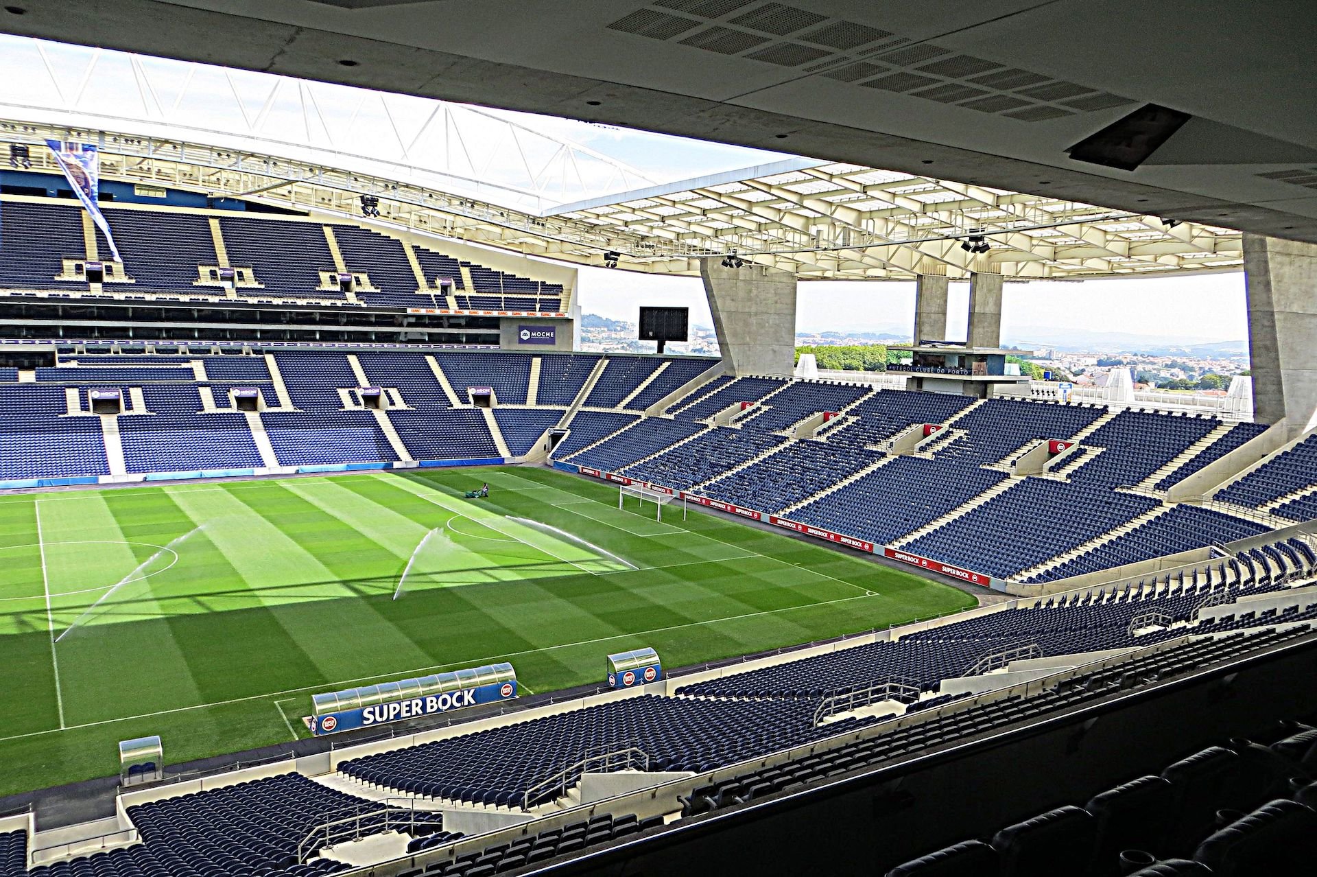 vue panoramique Stade du Dragon (Porto)