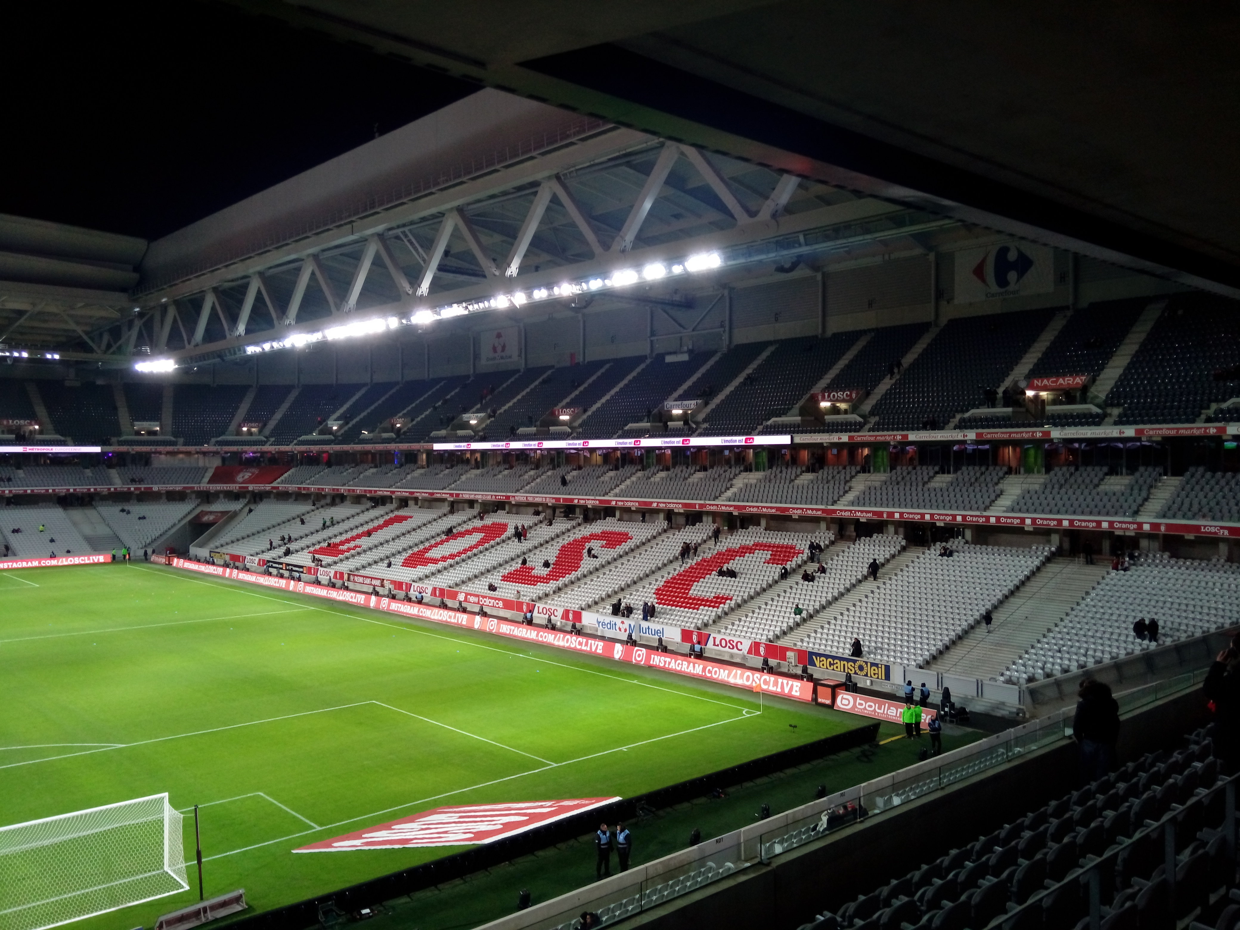 vue panoramique Stade Pierre Mauroy (Lille) 