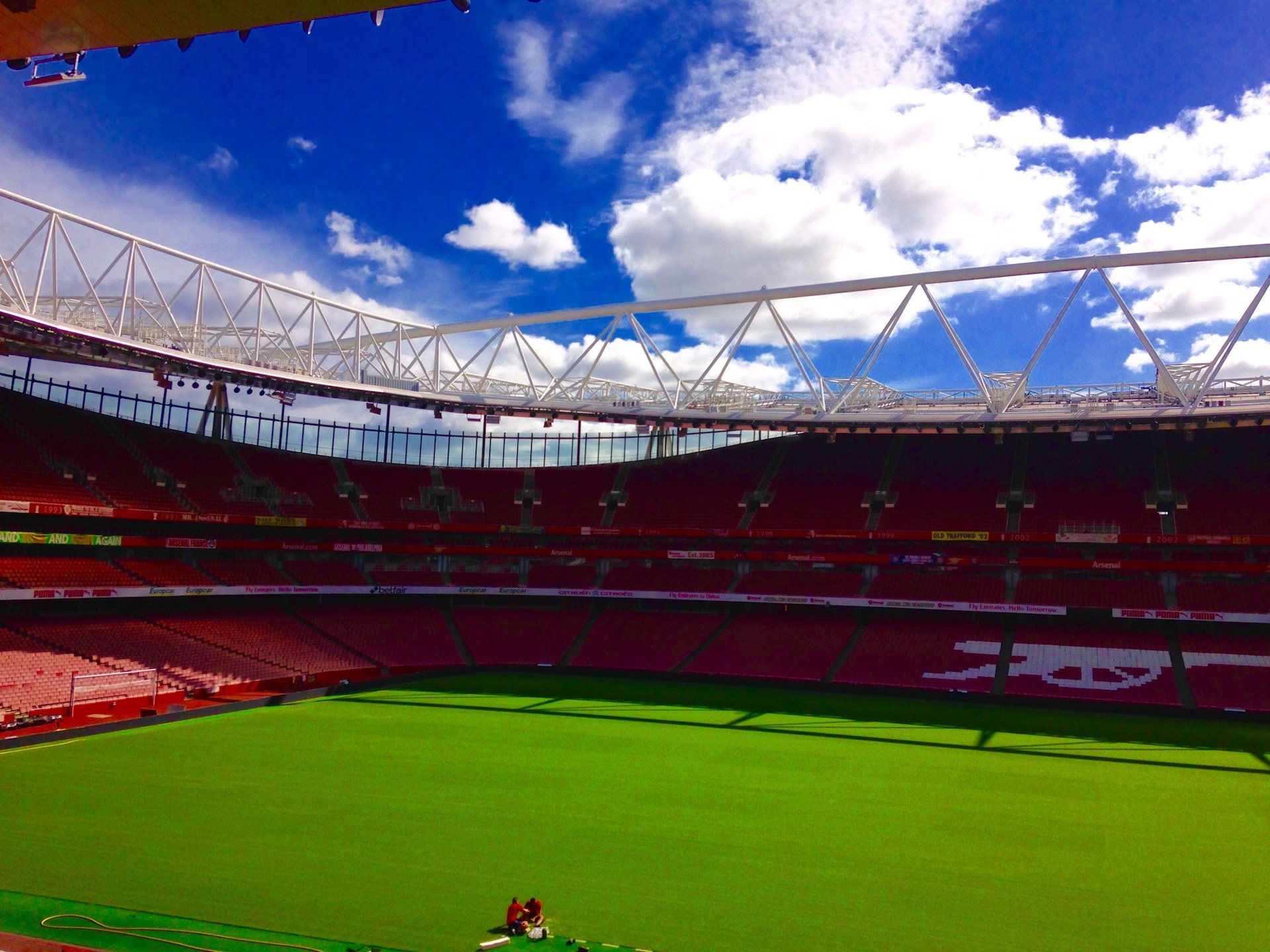 vue panoramique Emirates Stadium (Londres)