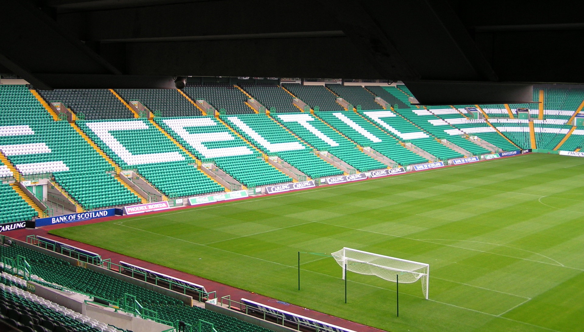 vue panoramique Celtic Park (Glasgow)